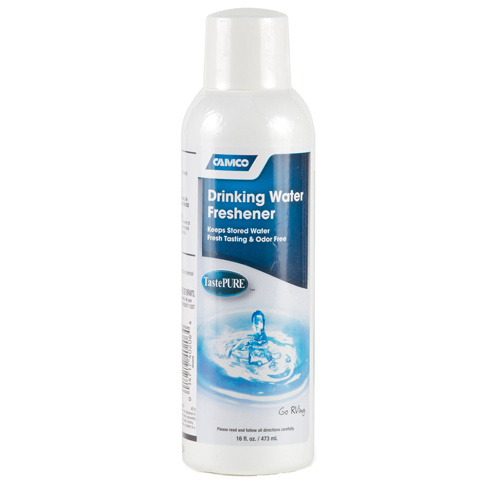 Camco TastePURE Drinking Water Freshener – 16oz Bottle [40206]