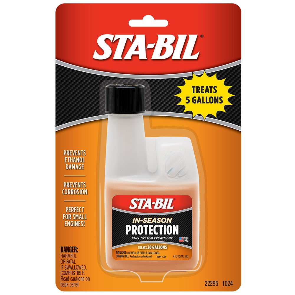 STA-BIL In-Season Protection – Small Engine – 4oz [22295]