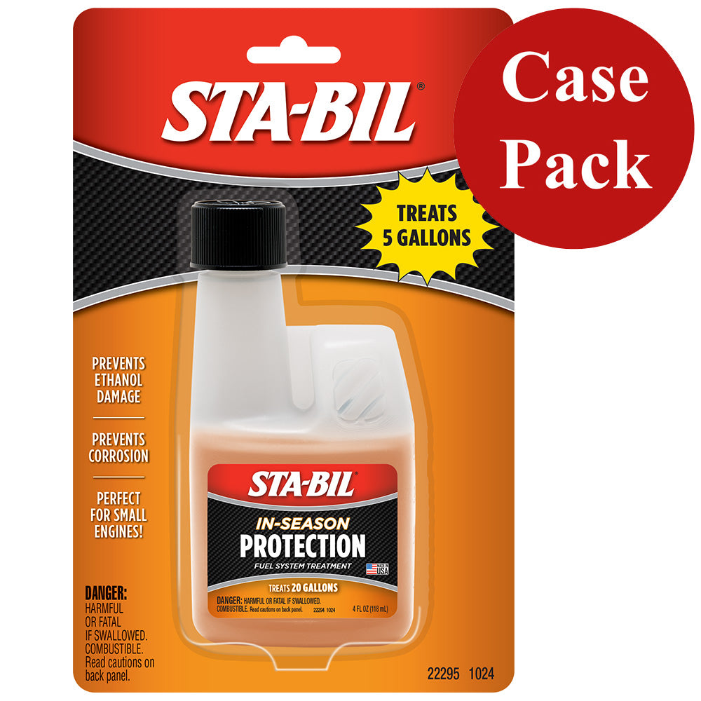 STA-BIL In-Season Protection – Small Engine – 4oz *Case of 6* [22295CASE]