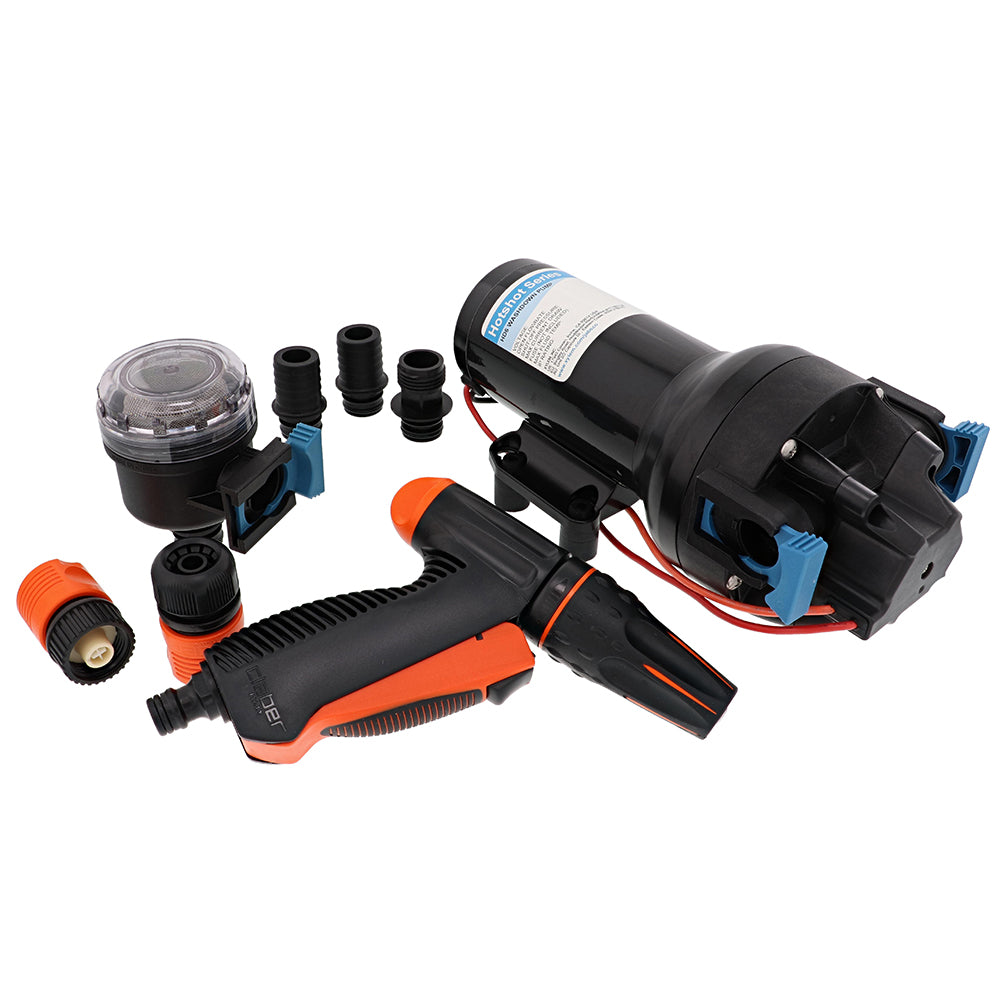 Jabsco HotShot HD6 Heavy Duty Washdown Pump – 12V – 6 GPM – 70 PSI [P601J-219N-3A]