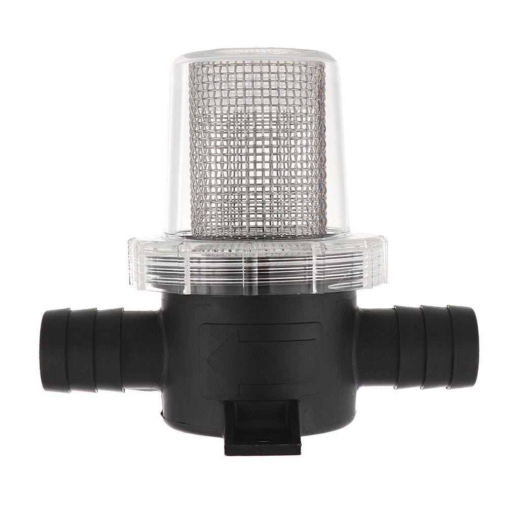 Jabsco Pumpgard In-Line Strainer 3/4 Hose – 40 Mesh [36200-0000]