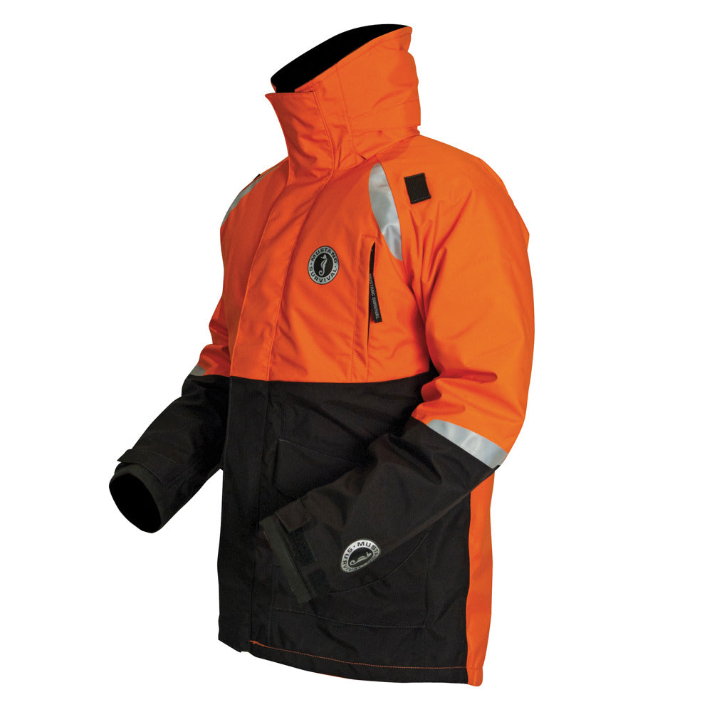 Mustang Catalyst Flotation Coat – Orange/Black – XL [MC5446-33-XL-206]