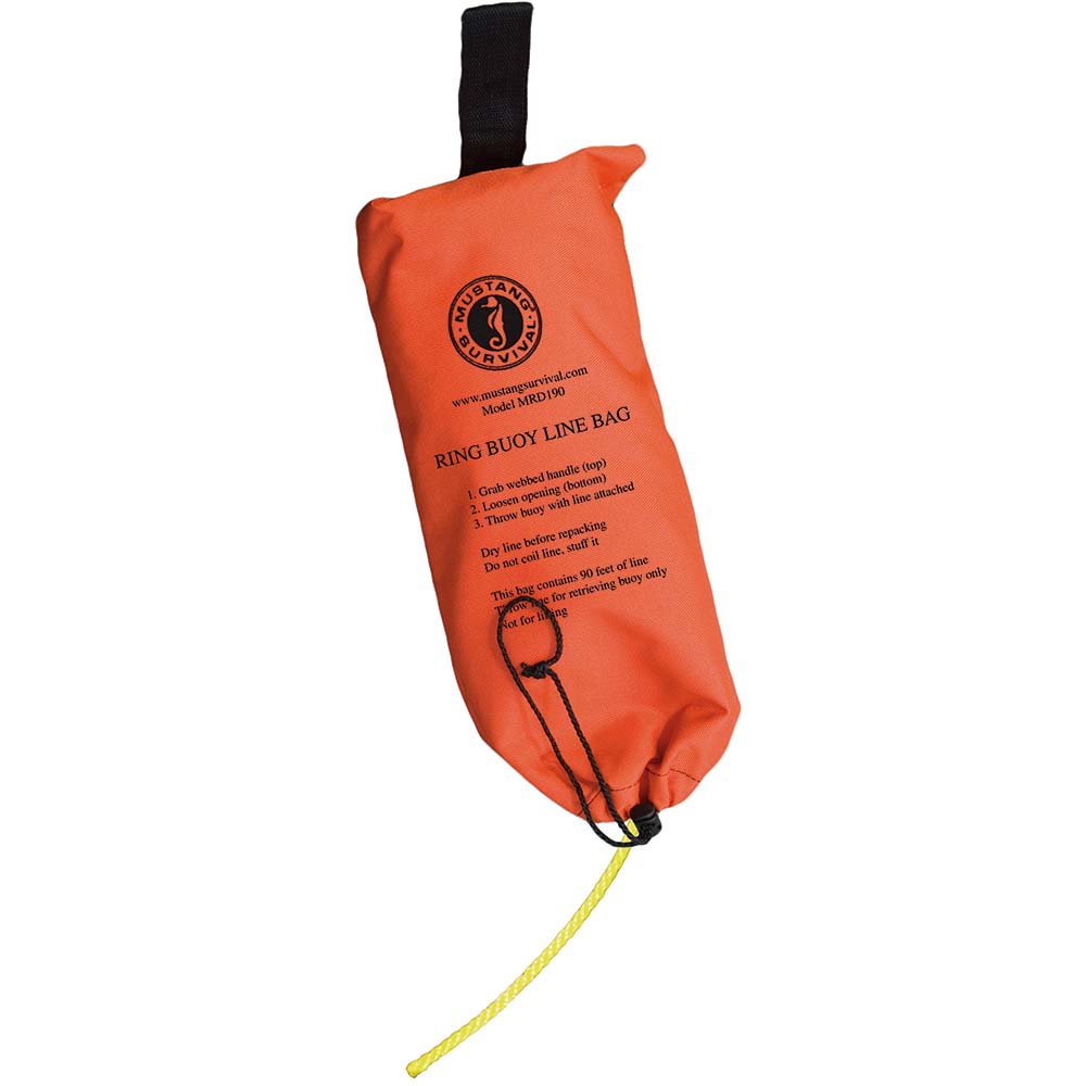 Mustang Ring Buoy Throw Bag – 90 Rope [MRD190-0-0-215]