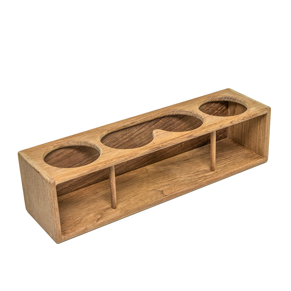Whitecap Four Drink/Binocular Rack – Teak [62632]