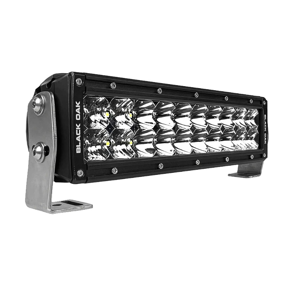 Black Oak Pro Series 3.0 Double Row 10″ LED Light Bar – Combo Optics – Black Housing [10C-D5OS]