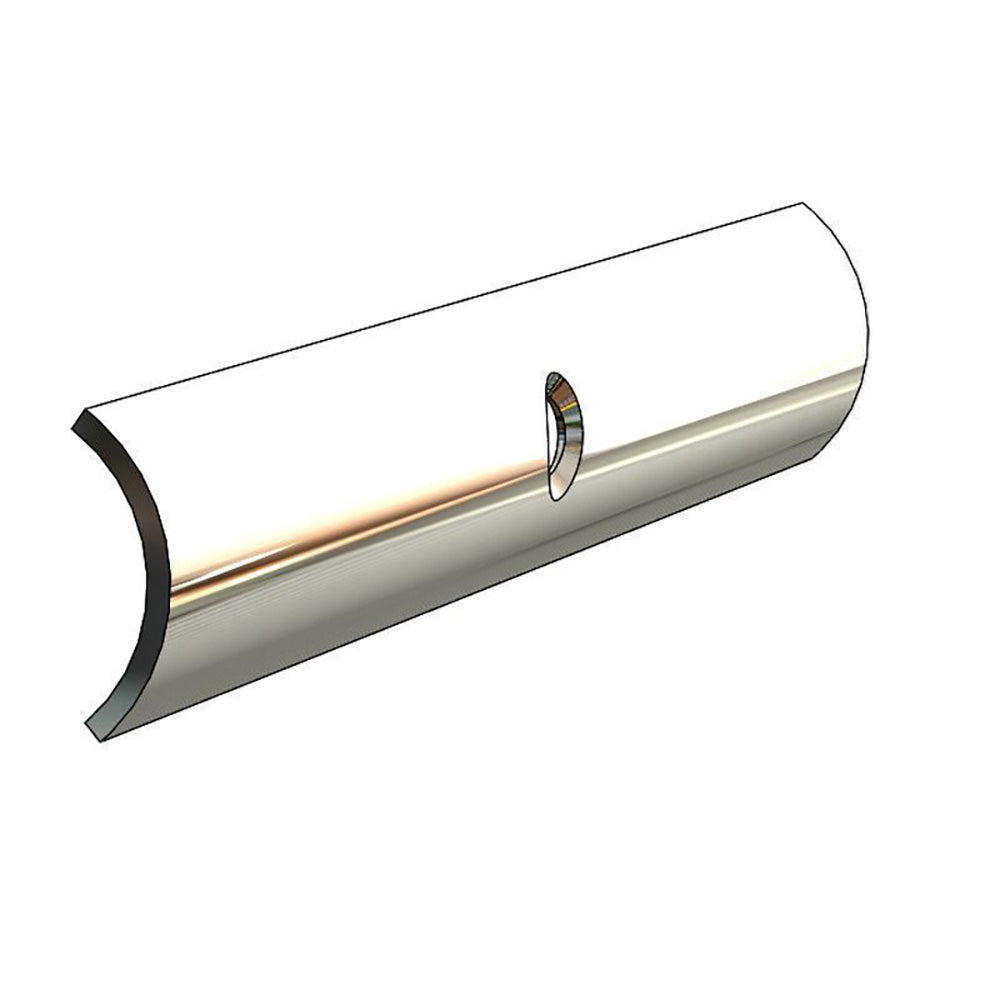 TACO Hollow Back 304 Stainless Steel Rub Rail Insert 3/4″ x 6 [S11-4511P6-1]