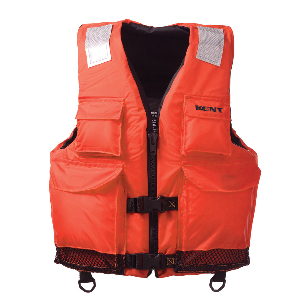 Kent Elite Dual-Sized Commercial Vest – L/XL – Orange [150200-200-050-23]