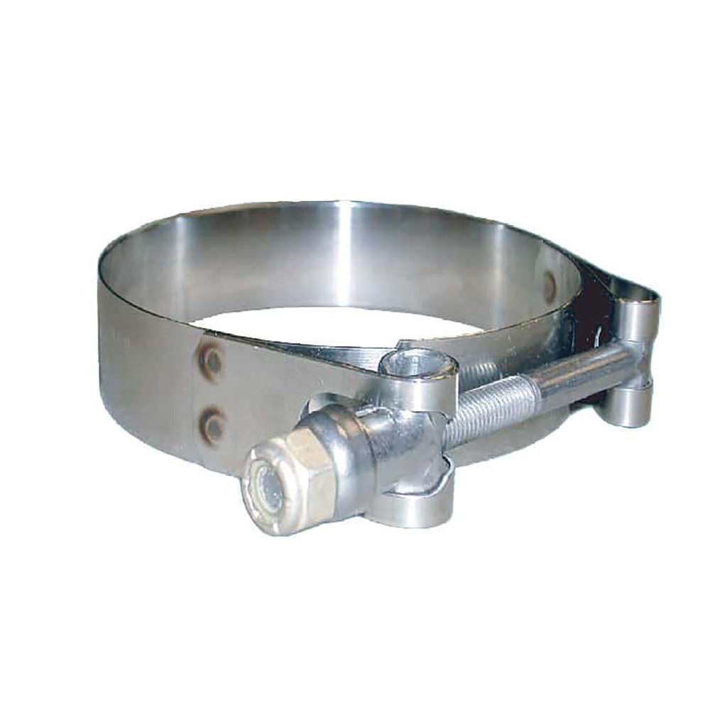 Trident Marine 316 SS T-Bolt Clamp – 3/4″ Band – 4.28″-4.59″ Range – 10-Pack [720-4001]