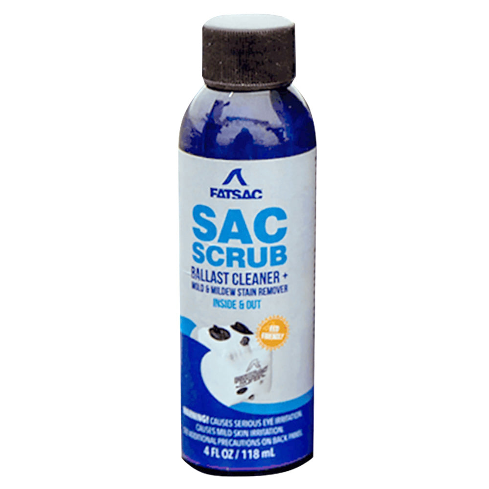 FATSAC Mold  Mildew Prevention Sac Scrub – 4oz Single-Use Bottle [M1081]