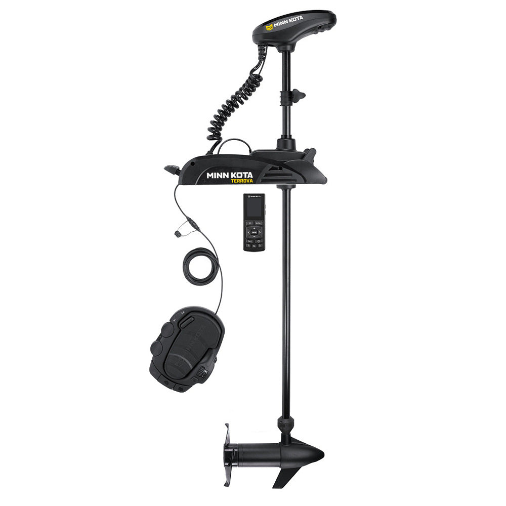 Minn Kota Terrova 55 Trolling Motor w/Wireless Remote – Dual Spectrum CHIRP – 12V – 55LB – 54″ [1358356]