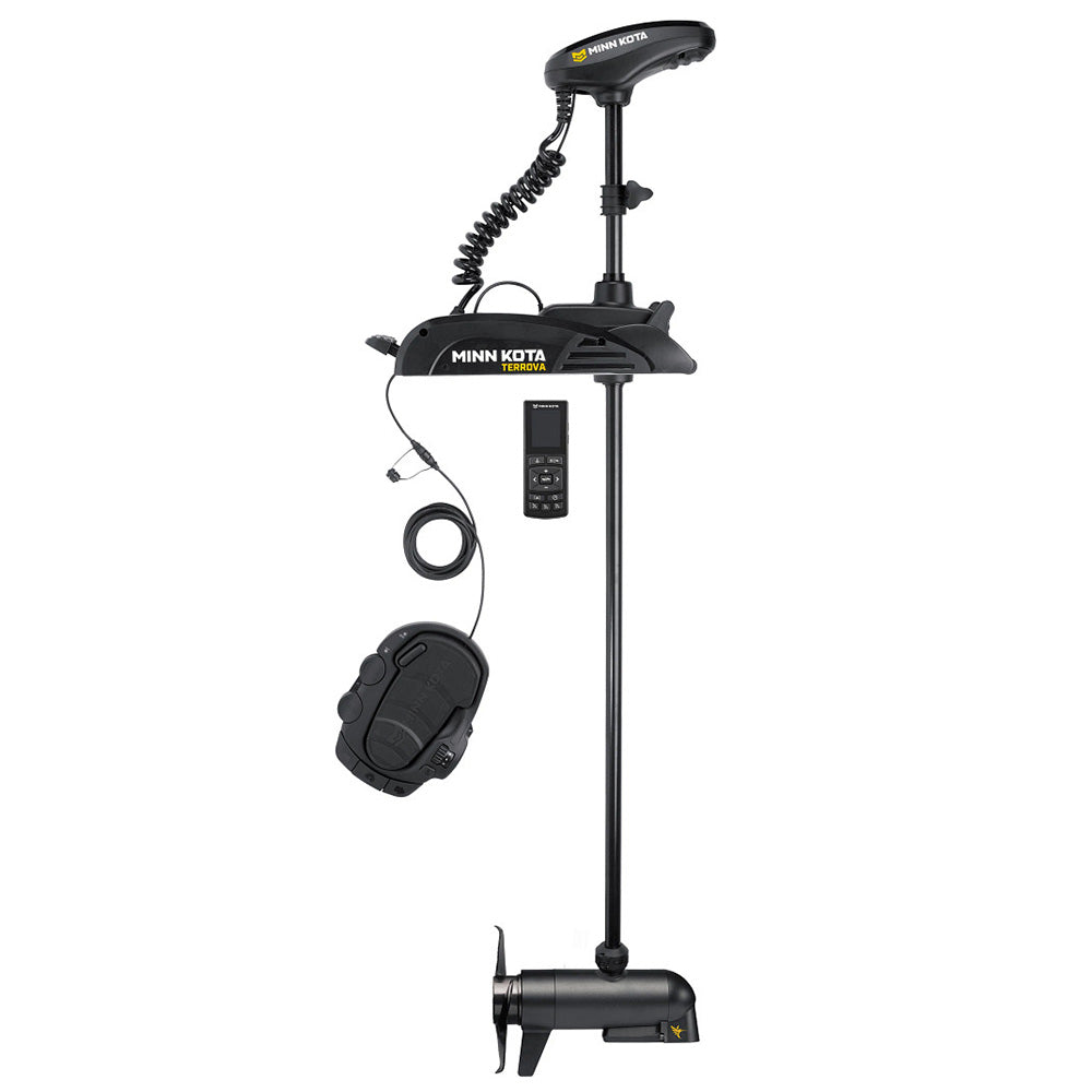 Minn Kota Terrova 112 Trolling Motor w/Wireless Remote – MEGA Down Imaging – 36V – 112LB – 72″ [1358316]