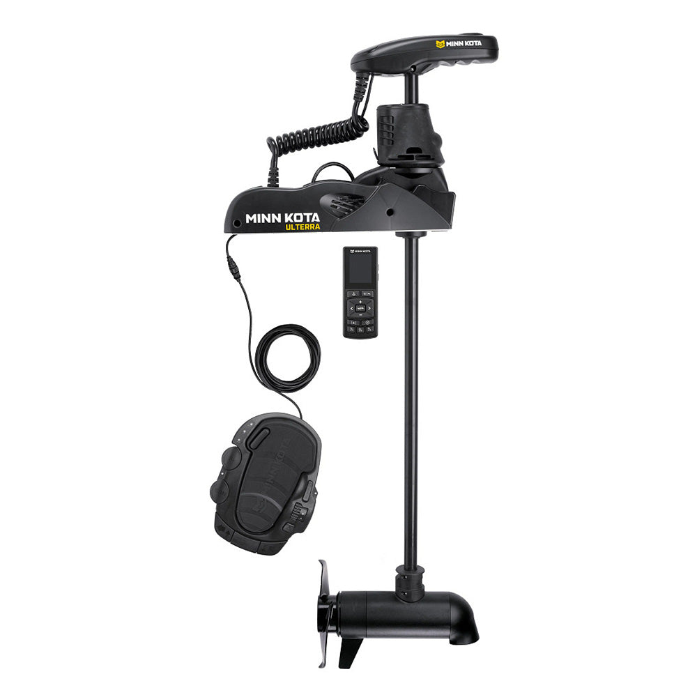 Minn Kota Ulterra 112 Trolling Motor w/Wireless Remote – Dual Spectrum CHIRP – 36V – 112LB – 60″ [1358945]